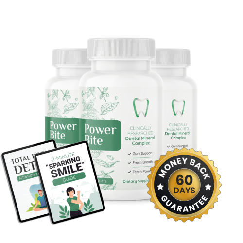 Power Bite - 3 Bottles + 2 Ebooks