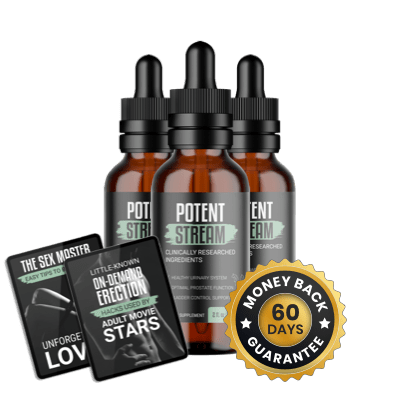 PotentStream - 3 Bottles + 2 Ebooks