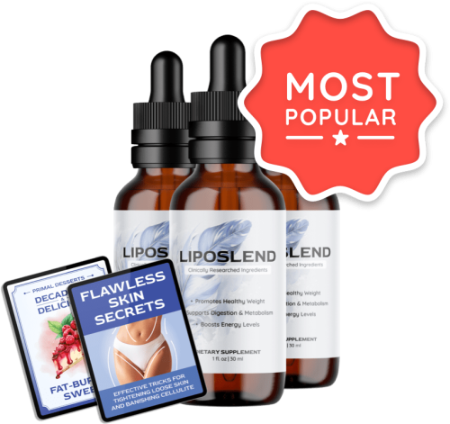 LipoSlend - 3 Bottles + 2 Ebooks