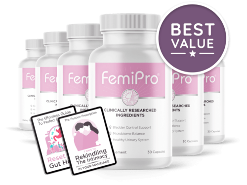 FemiPro - 6 Bottles + 2 Ebooks