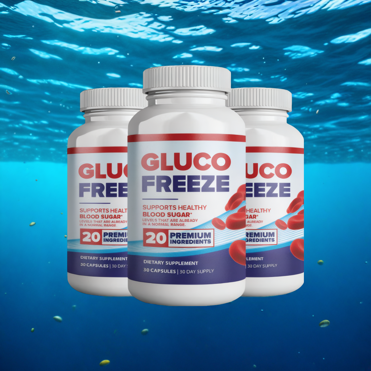 Glucoze - 3 Bottles - 60 Day Supply