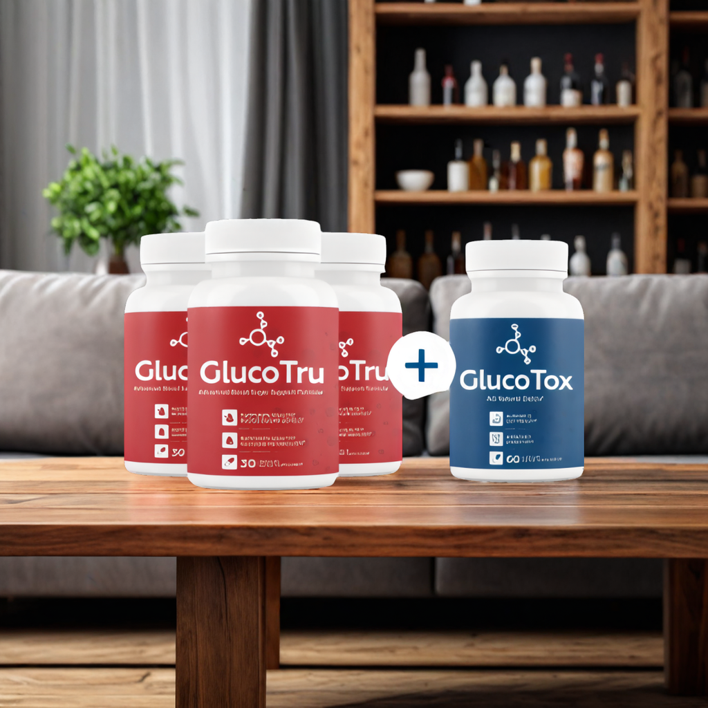 GlucoTru - 3 bottles + 1  Bonus