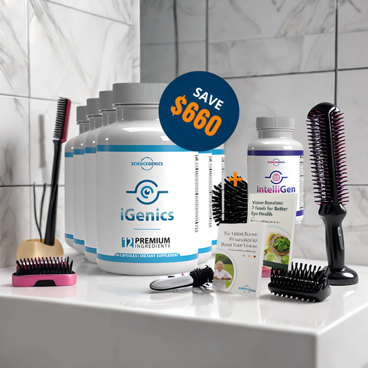 iGenics - 6 Bottles + 2  Ebooks + 1  Intelligen