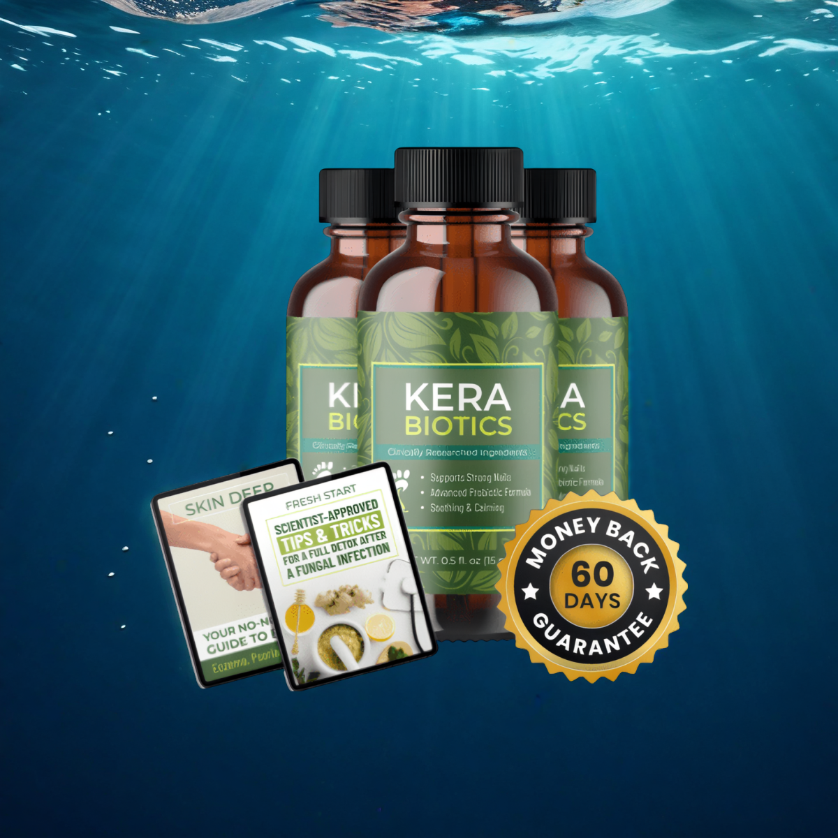 KeraBiotics - 3 Bottles