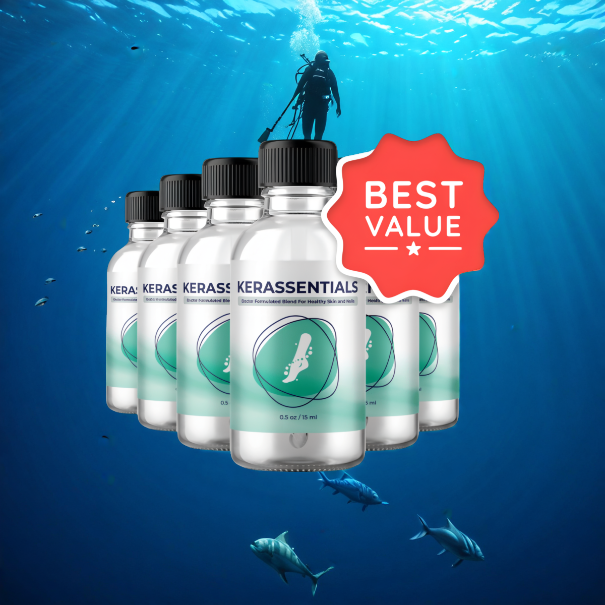 Kerassentials - 6 Bottles