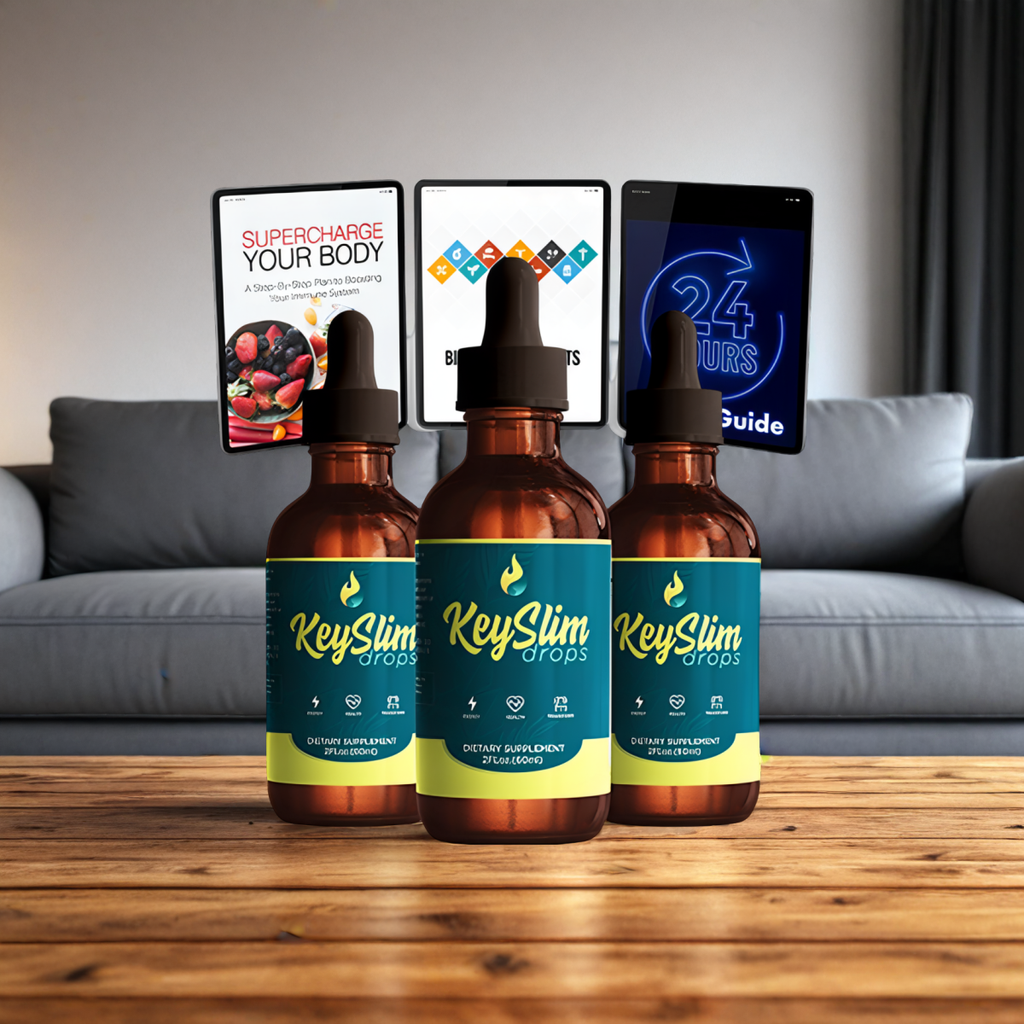 Keyslim Drops - 3 Bottles + 3 Digital Bonuses