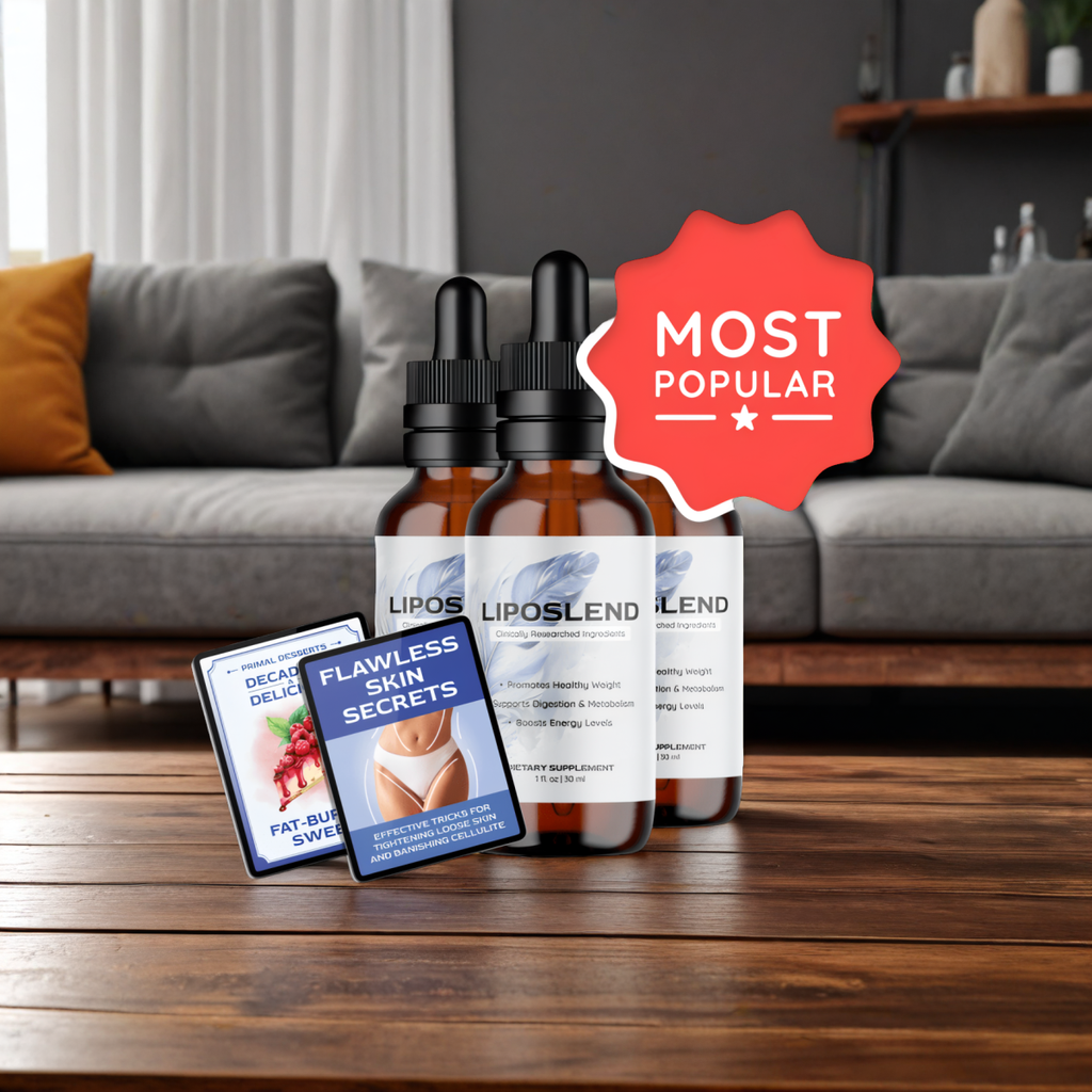 LipoSlend - 3 Bottles + 2  Ebooks