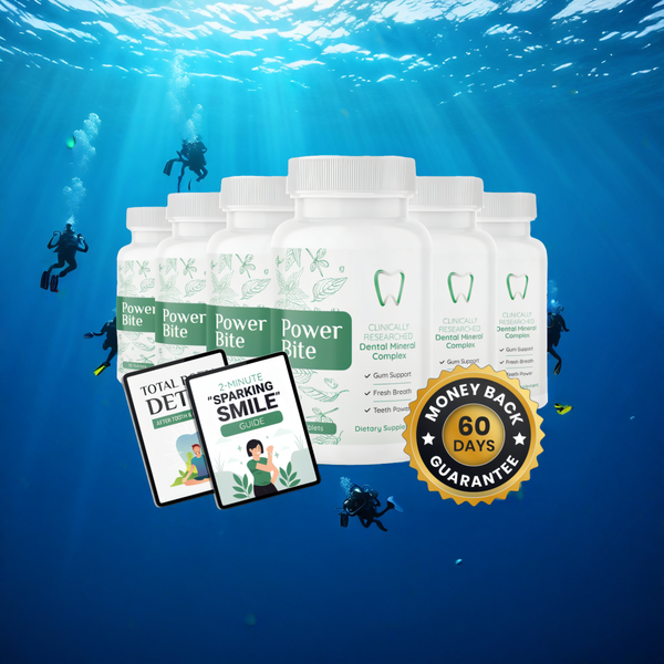 Power Bite - 6 Bottles + 2  Ebooks