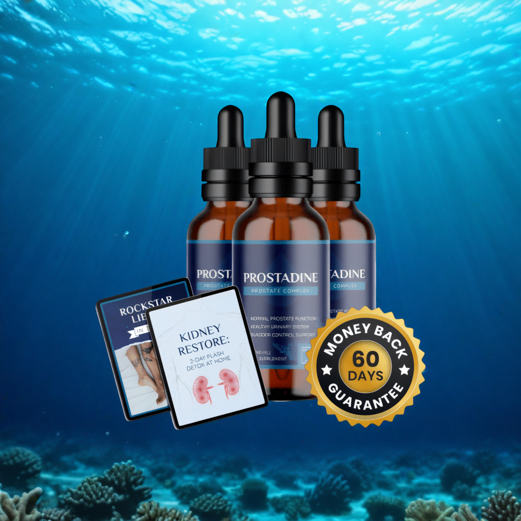Prostadine - 3 Bottles + 2  Ebooks